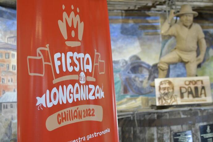 Realizan lanzamiento de la Fiesta de la Longaniza 2022 en Chillán