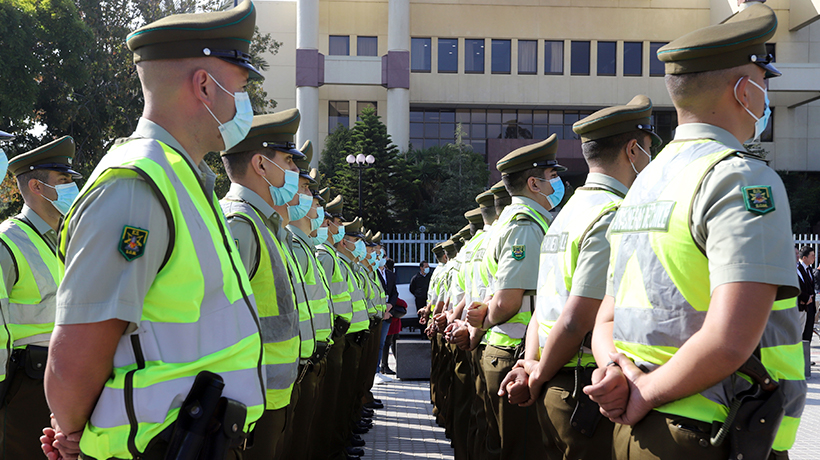 Región de Valparaíso tiene un déficit de 800 Carabineros