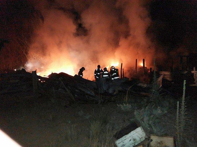 Ataque incendiario afectó al parque eólico en Angol