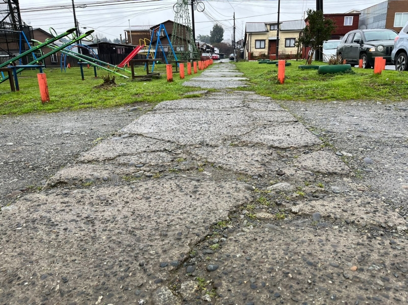 Destinan $840 millones para reponer veredas en 16 calles de Puerto Varas