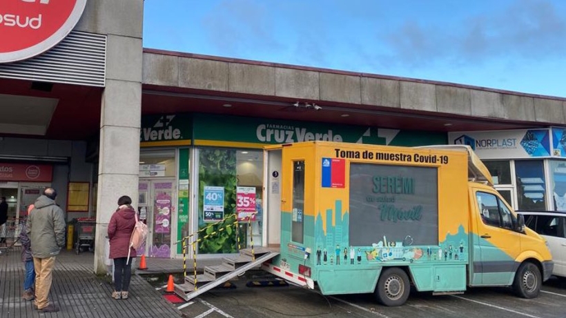 En sector Jardìn Austral de Puerto Montt se toman este viernes exámenes PCR