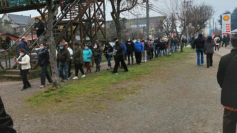 Masiva concurrencia presentan locales de votación de Osorno
