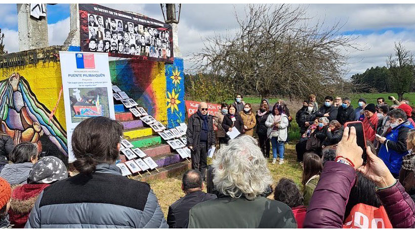Familiares de detenidos desaparecidos conmemoran los 49 años del Golpe Militar en Ruta 5 Familiares de detenidos desaparecidos conmemoran los 49 años del Golpe Militar en Ruta 5