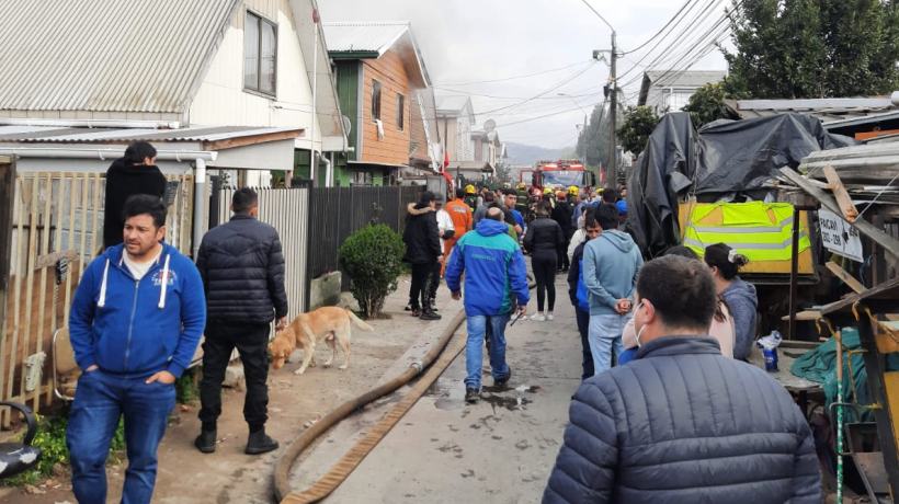 Un Fallecido Dejó El Incendio De Una Vivienda En Concepción 5983