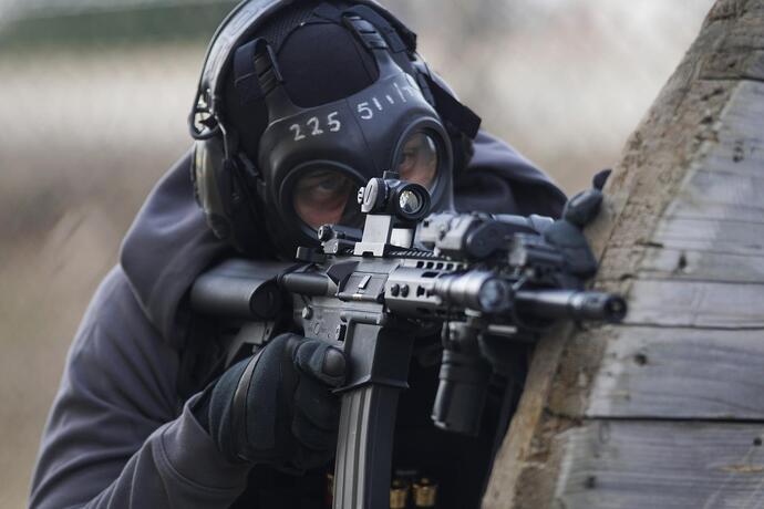El combate deportivo airsoft toma terreno en Ñuble