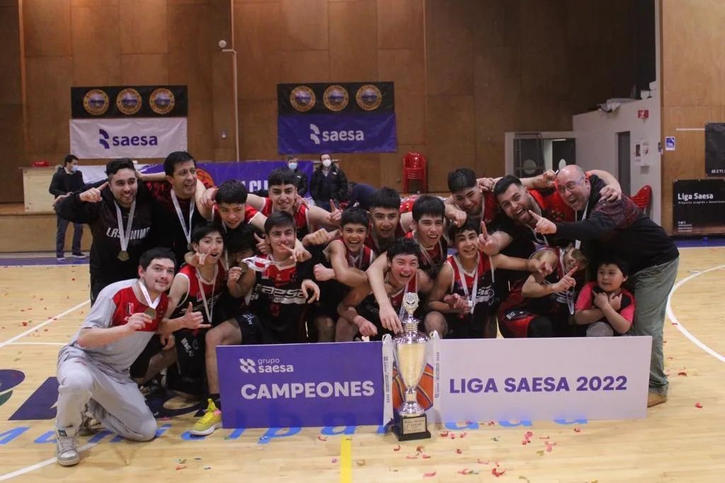 Las Animas es campeón U-15 de la Liga Saesa en su temporada 2022