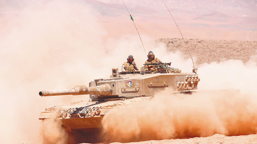 2da Brigada Acorazada “Cazadores” ganó competencia de tanques en Antofagasta