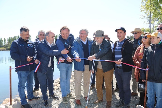 Inauguran nuevo Tranque Las Pataguas en la comuna de Coihueco