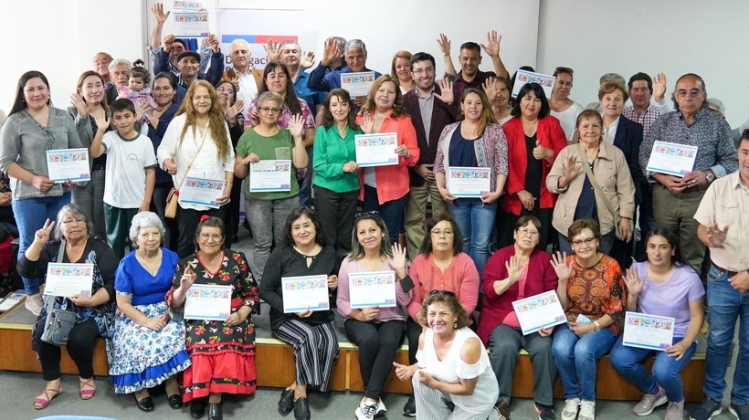 25 organizaciones comunitarias de Ñuble recibieron recursos del Fondo Descentralizado