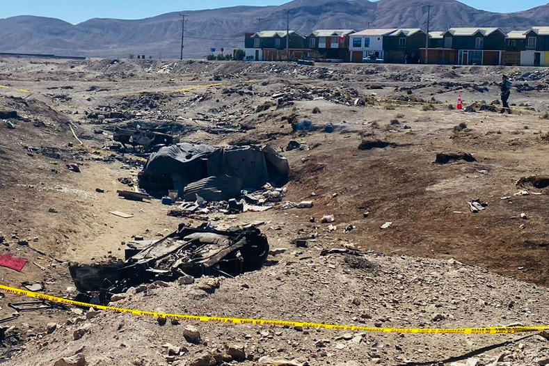 En prisión preventiva quedó imputada formalizada por Fiscalía de homicidio de una pareja calcinada en Calama