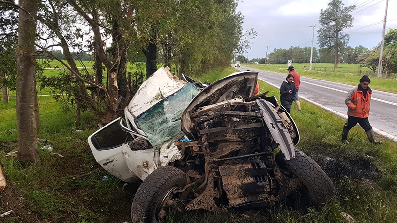 Accidente de tránsito en ruta Osorno-Puerto Octay dejó un lesionado