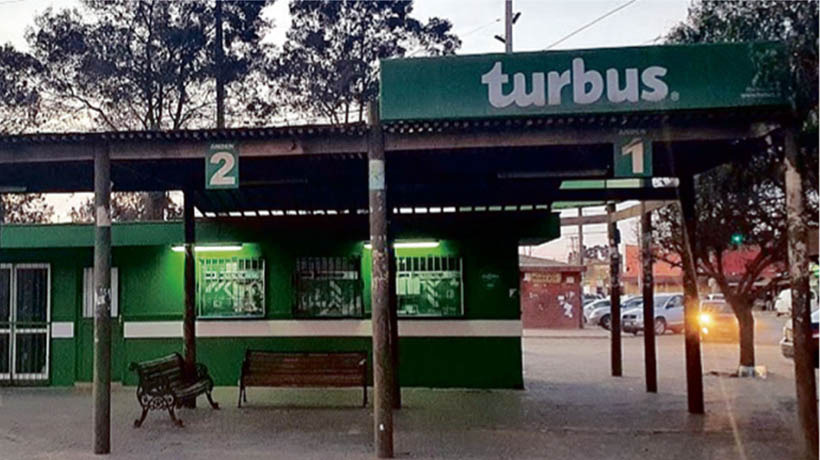 Dos antisociales ingresaron a sucursal de Turbus y se robaron la caja fuerte