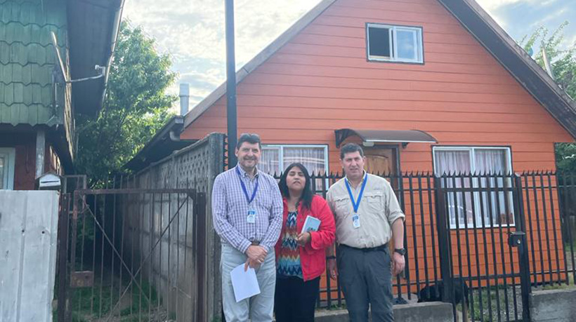 Inician instalación de cámaras de televigilancia en sector Rahue Alto de Osorno Inician instalación de cámaras de televigilancia en sector Rahue Alto de Osorno