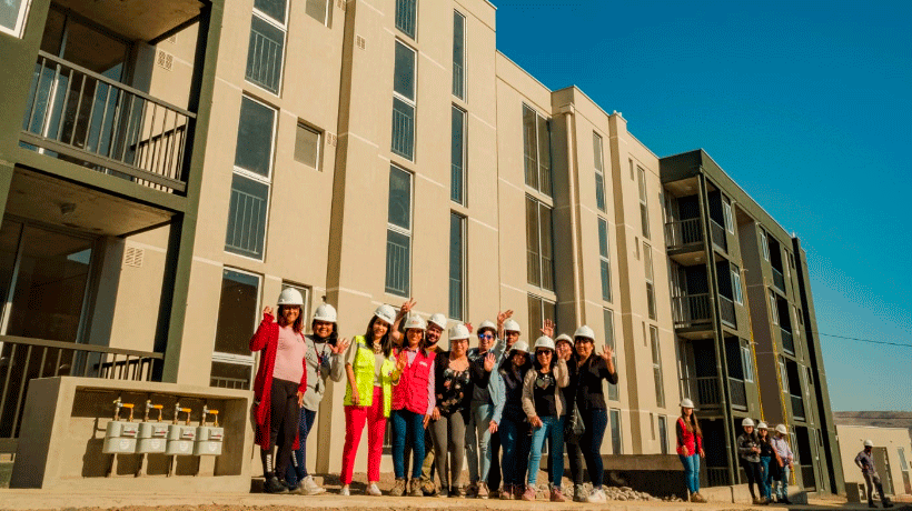 Arica: Conjunto habitacional “Altozano” llega a su etapa final y beneficiará a 72 familias
