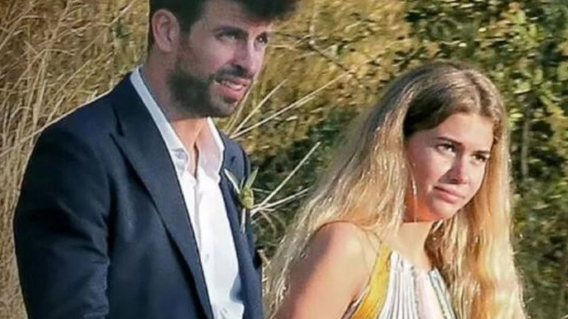[VIDEO] El comentado registro de Piqué y Clara Chía en final de la Copa Davis