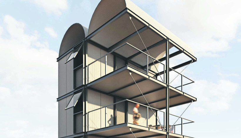 Exponen prototipos de viviendas industrializadas para enfrentar déficit habitacional en Antofagasta