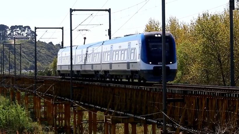 [VIDEO] Problema en el puente ferroviario provocó suspensión de salidas del Biotren desde Concepción