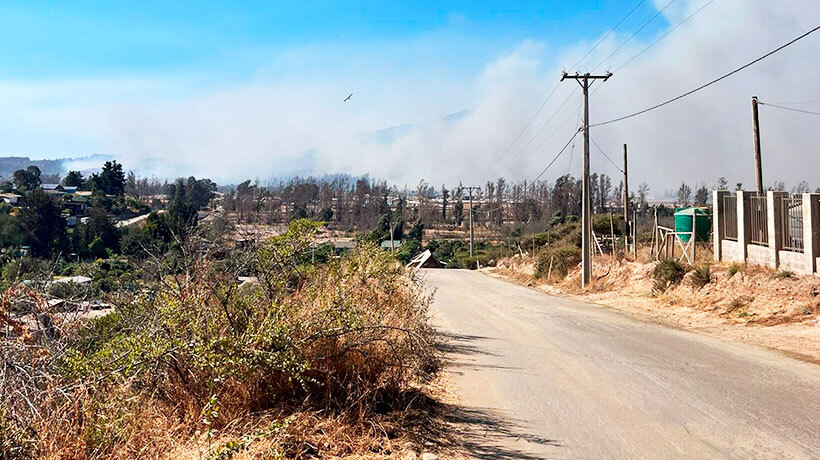 Incendio de Colmo: nueve viviendas fueron afectadas y tres de ellas destruidas por completo Incendio de Colmo: nueve viviendas fueron afectadas y tres de ellas destruidas por completo