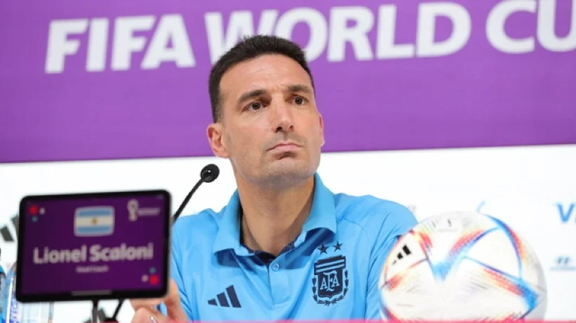 Scaloni: "Messi es el mejor de la historia, no hay ninguna duda"