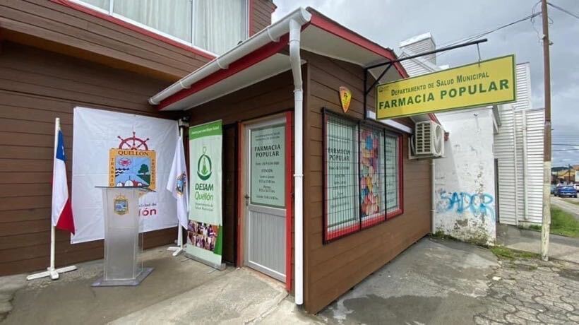 Quellón: inauguran farmacia popular a un costado del municipio