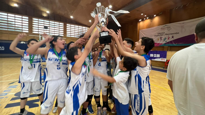 Club Deportivo Osorno se impone como ganador en Competencia de Basquetbol