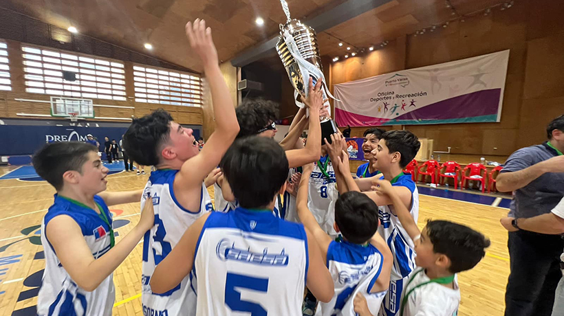 Serie U13 de Club Deportivo Osorno logró campeonato de Liga del Desarrollo  de Básquetbol