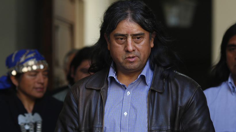 Dirigente mapuche Aucán Huilcamán cuestionó la creación de cárceles
