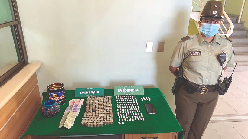 Región de Antofagasta: Desbaratan la venta de drogas en el sector sur de Tocopilla