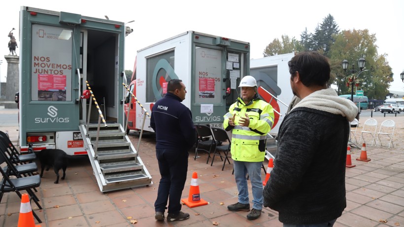 Realizan entrega de dispositivos Tag en Chillán Viejo
