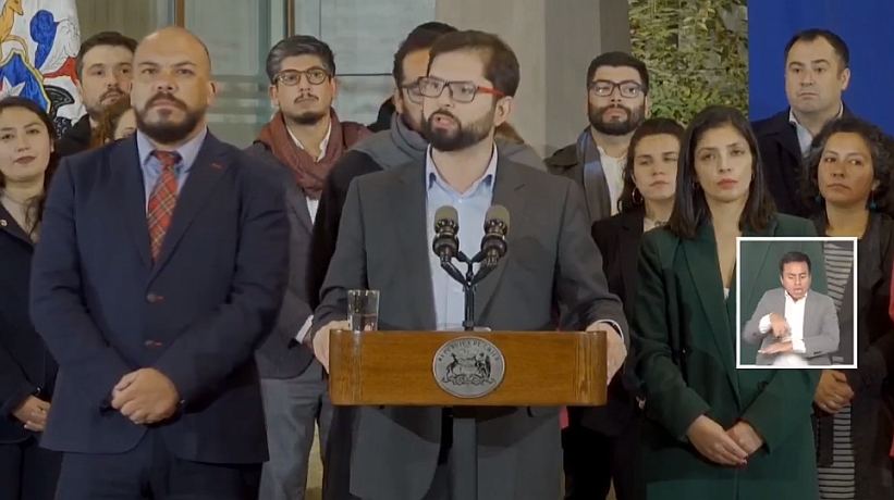 Presidente Gabriel Boric en Puerto Montt: "Me voy con prioridades muy claras"