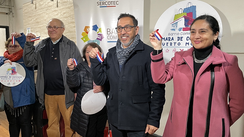 En la Cámara de Comercio de Puerto Montt inauguraron el proyecto barrio comercial
