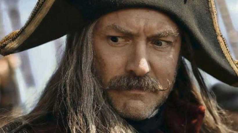 La primera vez que Jude Law hizo del Capitán Garfio fue ante sus hijos
