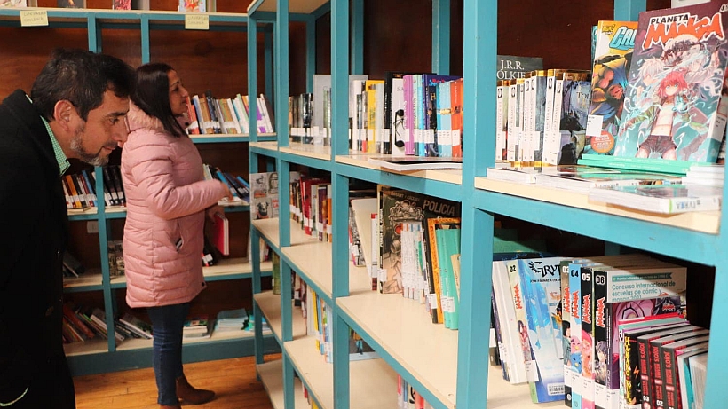Comunidad de Chaitén celebró reapertura de su biblioteca pública tras 15 años cerrada