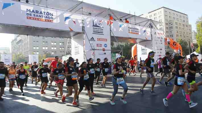 Corredores de La Araucanía triunfan en los 21K del Maratón de Santiago
