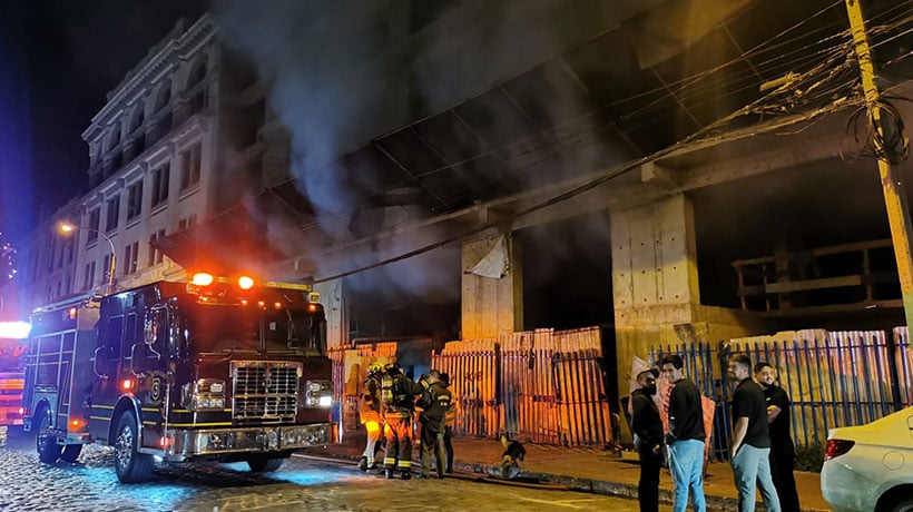 edificio del departamento de bomberos