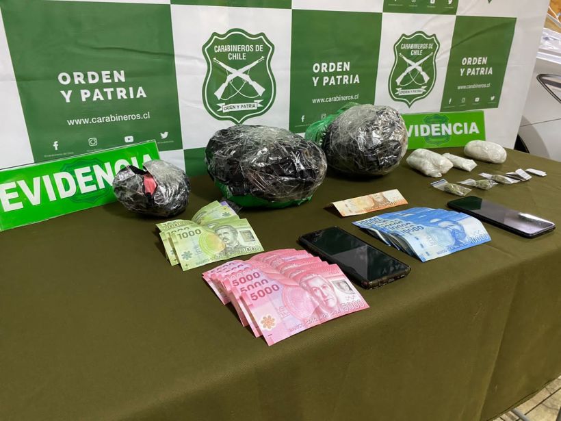 Incautan 1 2 Kilos De Drogas En En Un Control De Tránsito En El Peaje De La Unión