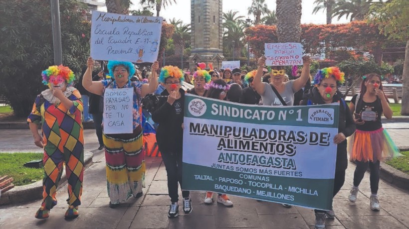 Sindicato de Manipuladoras de Alimentos de Antofagasta logra acuerdo y depone movilizaciones