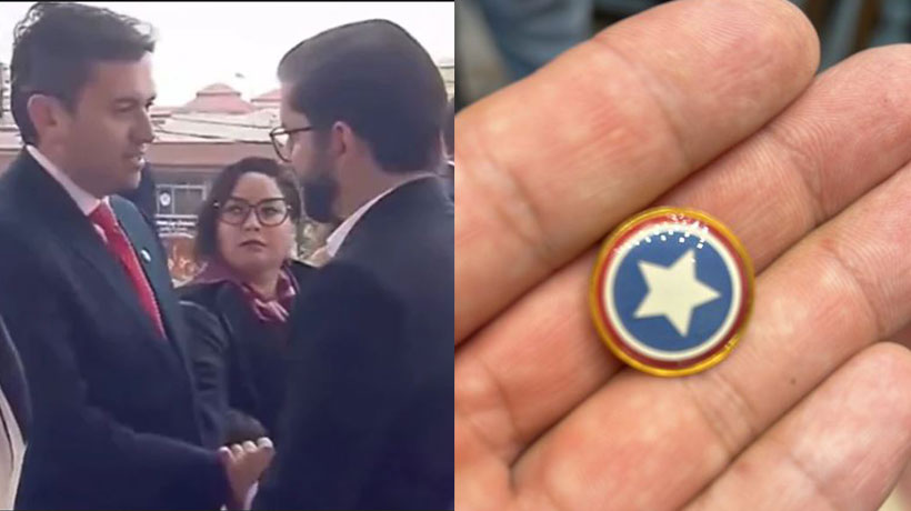 Chapita “despreciada” por Presidente Boric ya tiene dueño: será de ex carabinero de caso Pió Nono Chapita “despreciada” por Presidente Boric ya tiene dueño: será de ex carabinero de caso Pió Nono