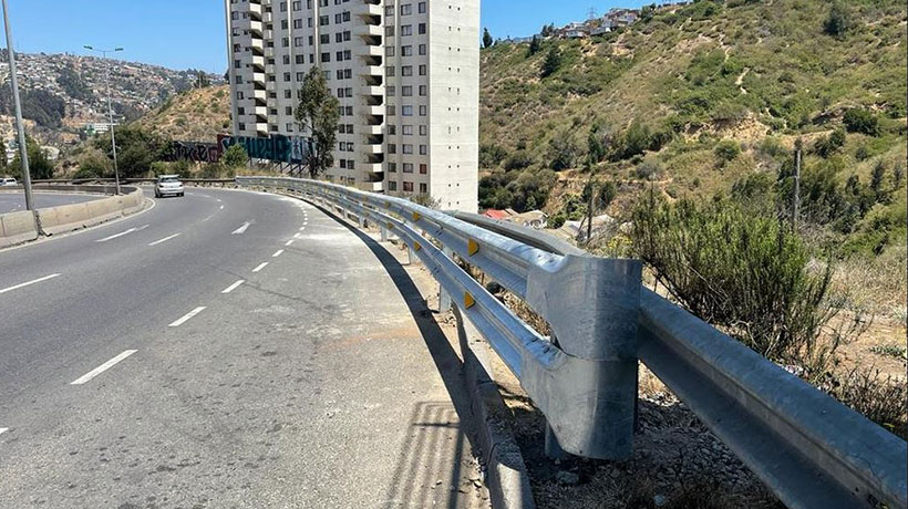 Viña del Mar: reposición de barreras del Troncal Urbano provocará restricción de tránsito y corte vehicular