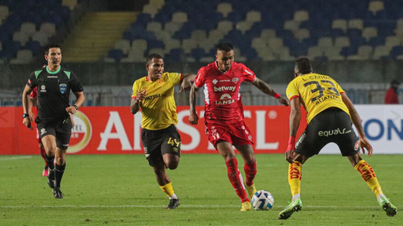 Libertadores: Ñublense logra empatar frente a Aucas en Ecuador