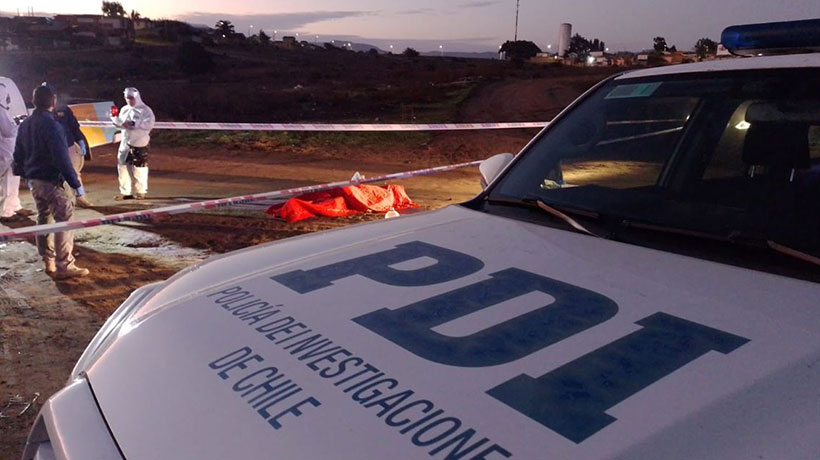 PDI investiga homicidio en Puchuncaví: cuerpo fue encontrado en plena vía pública