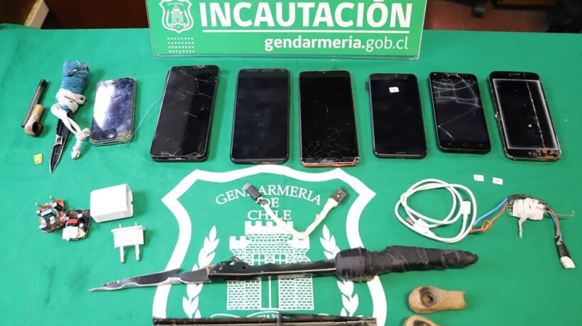 Gendarmería realizó masivo allanamiento en Unidades Penales de La Araucanía