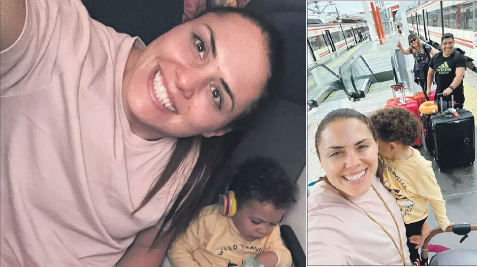 Natalia Duco viaja a España con su hijo: “No voy a dejarlo solo”