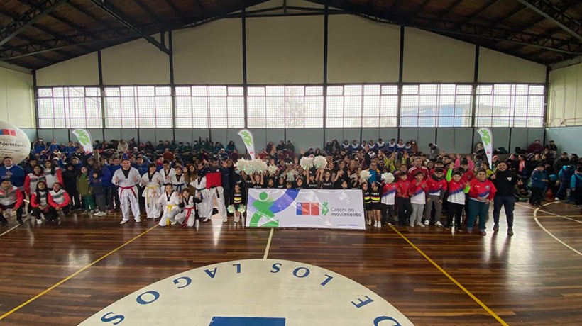 Programa “Crecer en Movimiento” lleva a cabo 65 talleres en la provincia de Osorno
