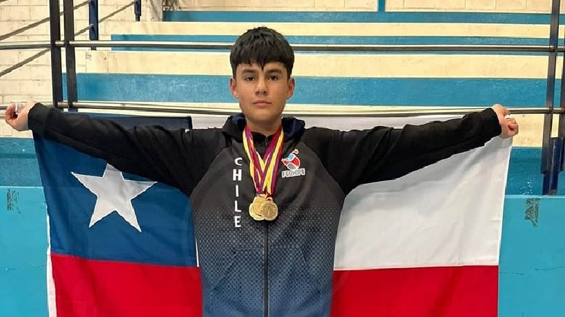 Adolescente cañetino es el nuevo Campeón Sudamericano Sub 15 de Levantamiento de Pesas tras triunfar en Ecuador Adolescente cañetino es el nuevo Campeón Sudamericano Sub 15 de Levantamiento de Pesas tras triunfar en Ecuador