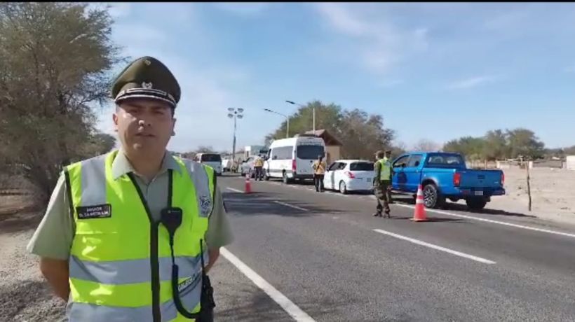 Desde este viernes la Ruta A-665 está habilitada solo para el ingreso al pueblo de La Tirana