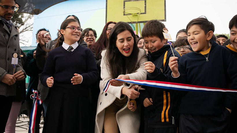 Municipio inauguró obras de conservación de infraestructura de escuela de Viña del Mar