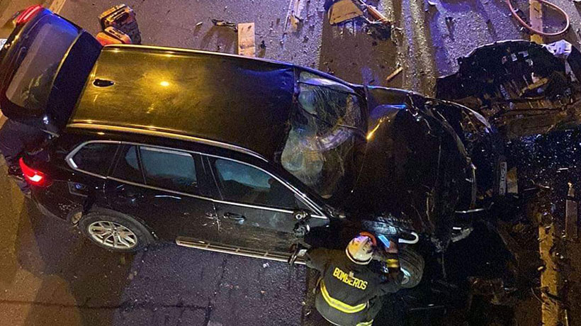 [VIDEO] Dos fallecidos deja accidente en la Ruta 5 Norte altura de La Calera