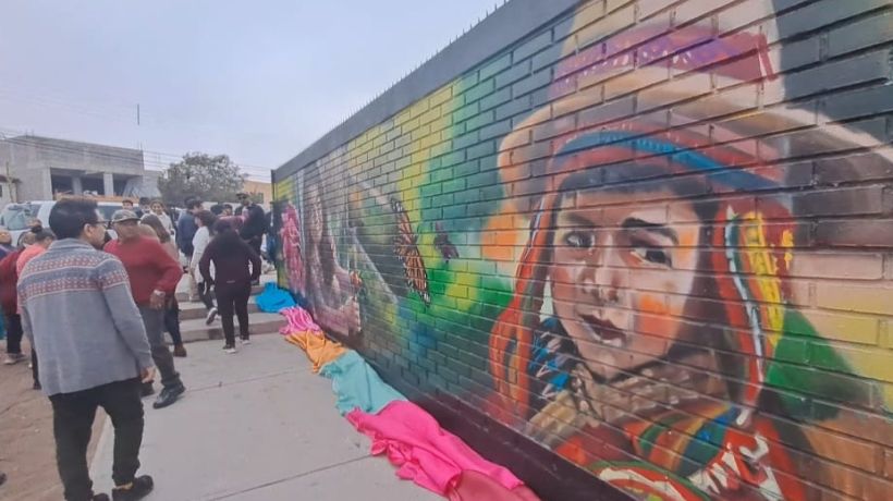 Entregan a la comunidad mural representativo de la identidad de Alto Hospicio Entregan a la comunidad mural representativo de la identidad de Alto Hospicio