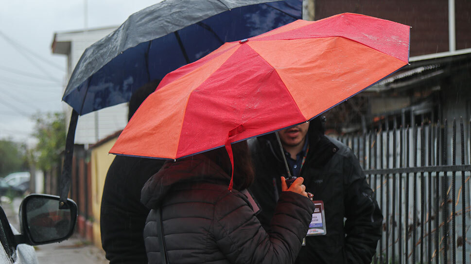 Olmué con 86 mm y Villa Alemana con 45,2: Así llovió en las comunas de la Región de Valparaíso